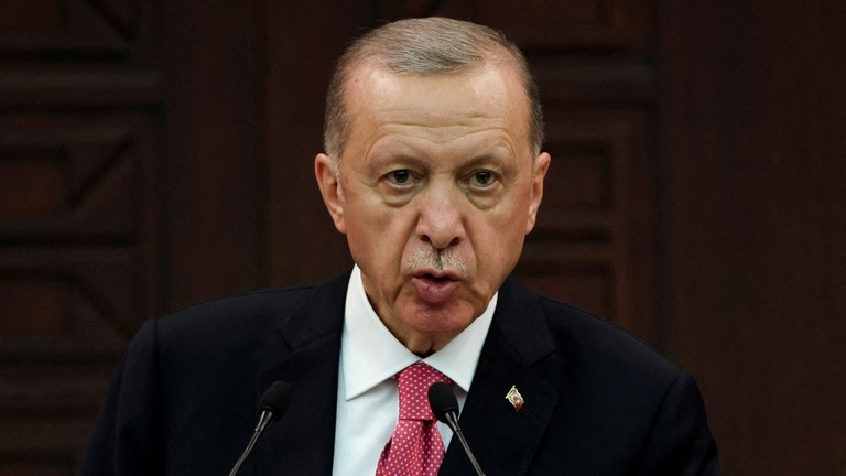 トルコのエルドアン大統領/Umit Bektas/Reuters